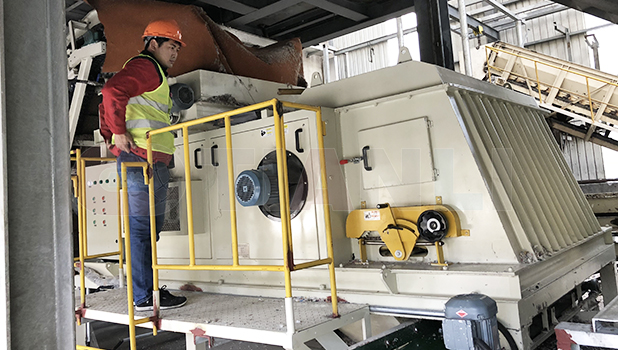 平湖紙?jiān)香~鋁分選現(xiàn)場